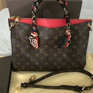 Louis Vuitton Pallas in Poppy Color